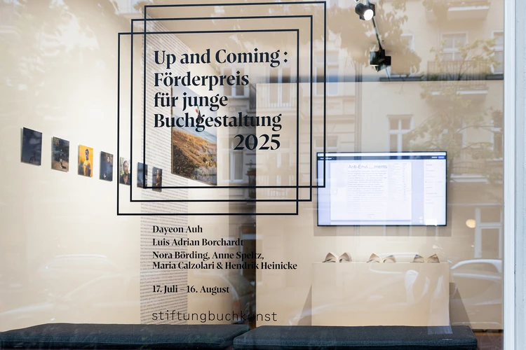 Up and Coming: Sponsorship Prize for Young Book Design 2025