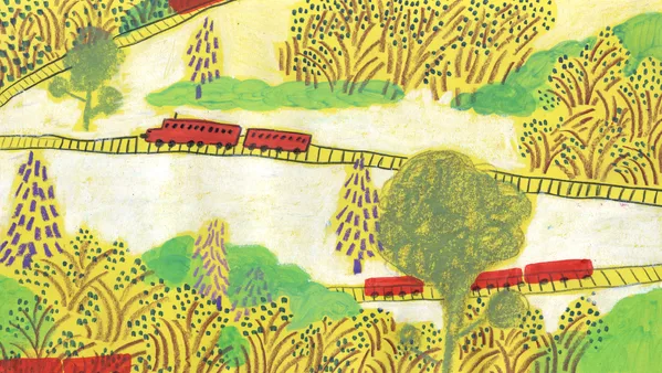 yellow train